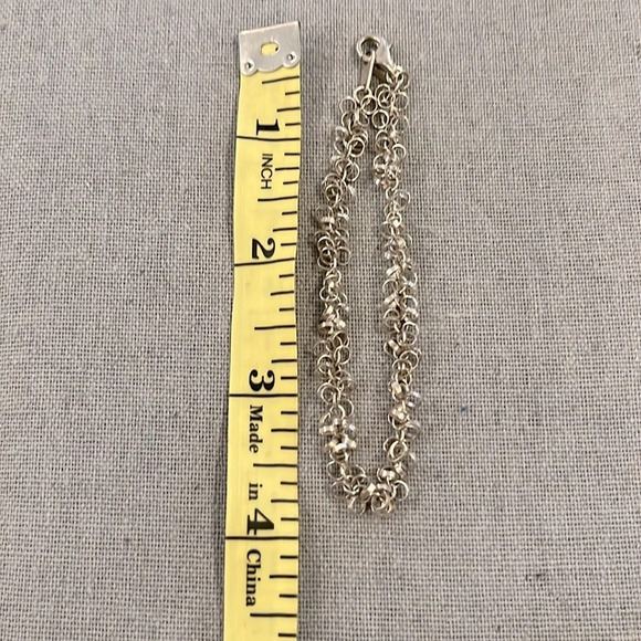 925 Silver Bracelet • Vintage - Picture 3 of 3